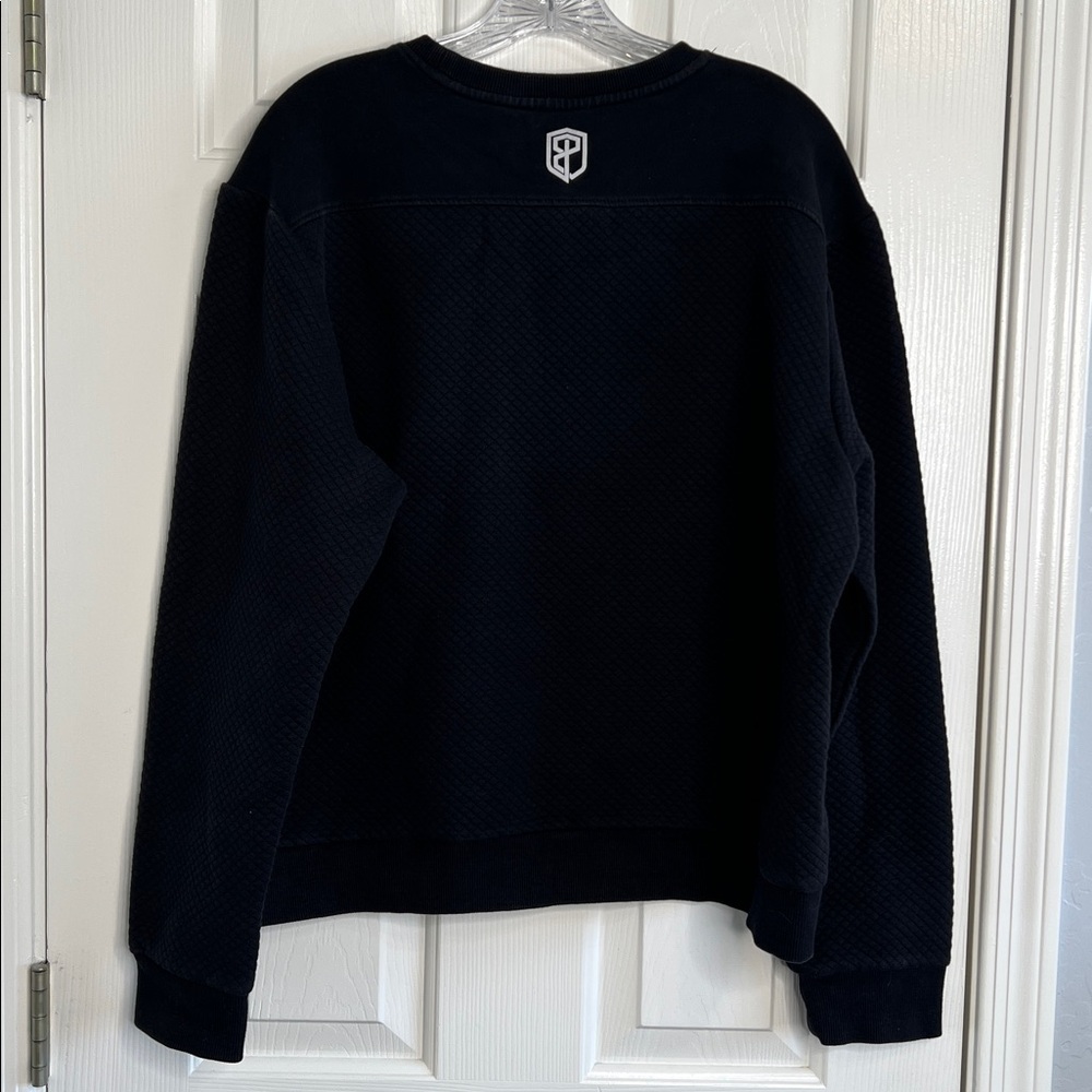 Born Primitive women’s black quilted sweater size XXL